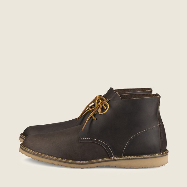 Chaussures Red Wing Heritage - Weekender – Chukka Rough & Tough Cuir - Grise Foncé - Homme 789HLBGQZ